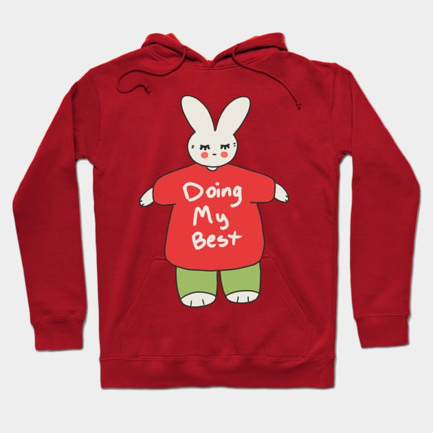 cute bunny Hoodie by hayouta shop